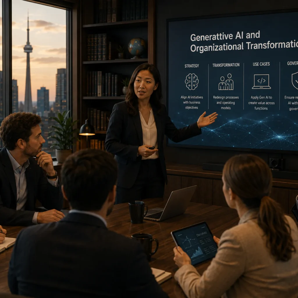 Executive Program in Generative AI and Organizational Transformation